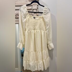 Charming Cream Dress